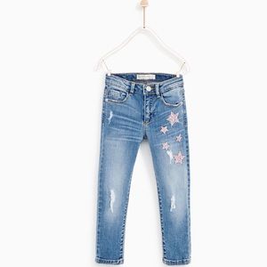 Zara Jeans with Shiny Stars ✨